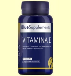 Vitamina E Natural Blue Supplements - Ergonat - 90 càpsules