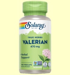 Arrel de Valeriana 470 mg - Solaray - 100 càpsules