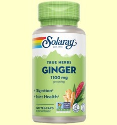 Arrel de Gingebre 1100 mg - Solaray - 100 càpsules
