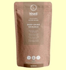 Màscara capil·lar Brillantor profunda Shikakai - Khadi - 50 grams