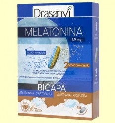 Melatonina Bicapa Retard - Drasanvi - 30 comprimits