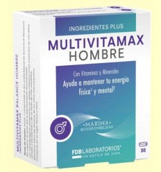 MultivitaMAX Home - FDB Laboratorios - 30 comprimits