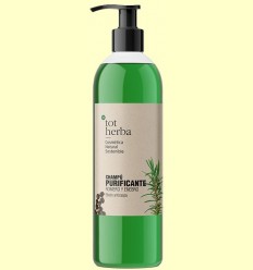 Xampú Anticaspa Purificant de Romero i Ginebre - Tot herba - 500 ml