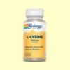 Plus L-Lysine 1000 mg - Solaray - 90 comprimits