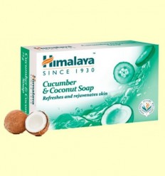Sabó Refrescant de Cogombre i Coco - Himalaya Herbals - 75 grams