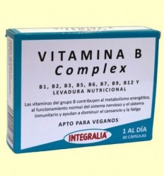 Vitamina B Complex - Integralia - 30 càpsules
