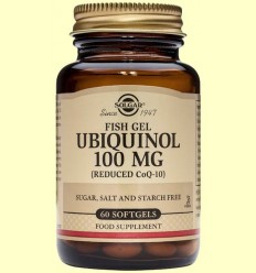Fish Gel Ubiquinol 100 mg - Solgar - 60 càpsules