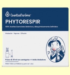 Phytorespir i 4 Sticks Inhaladors - Esential Aroms - 30 ml